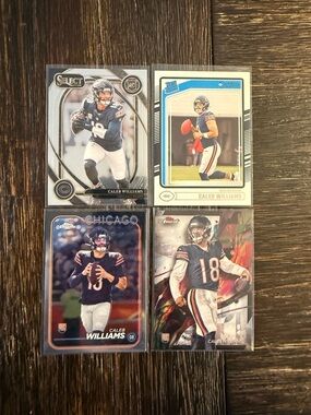 Caleb Williams Rookie cards